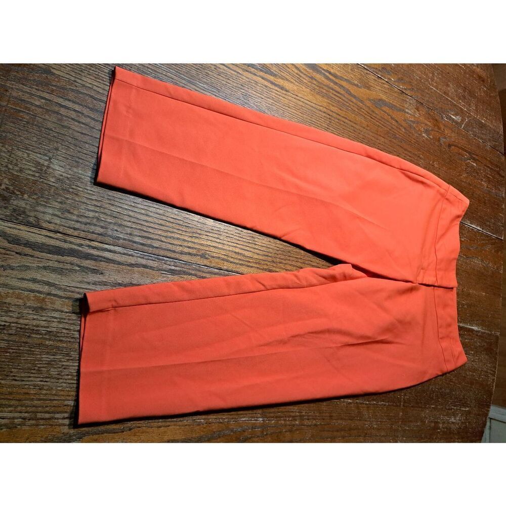 Size 8 Apt 9 Orange Grenadine The Torie Capri Pants Pedal Pushers Skimmers